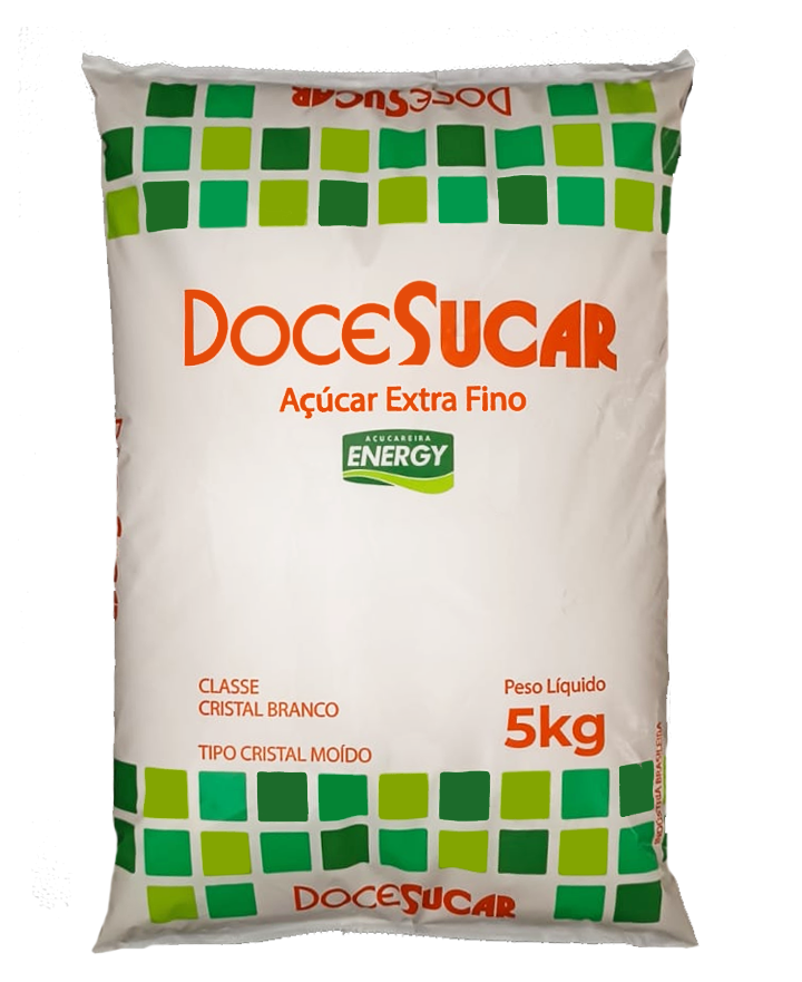 Açúcar Extra Fino Docesucar 5Kg